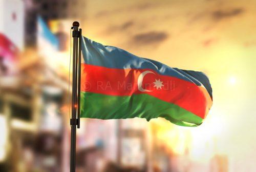 Azerbaijan Flag